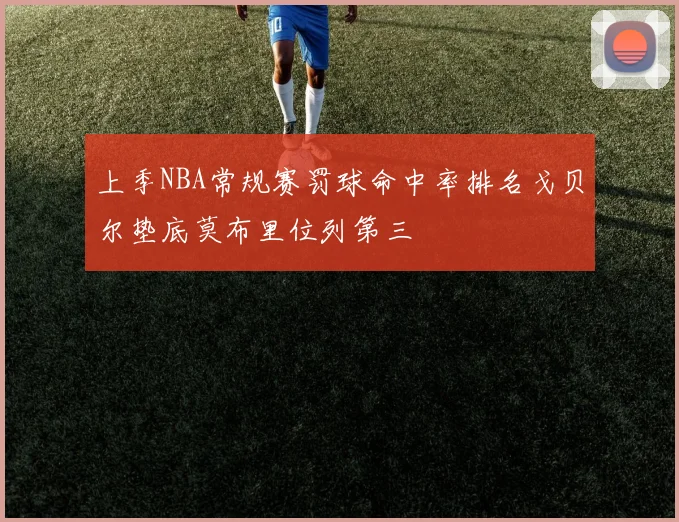 上季NBA常规赛罚球命中率排名戈贝尔垫底莫布里位列第三